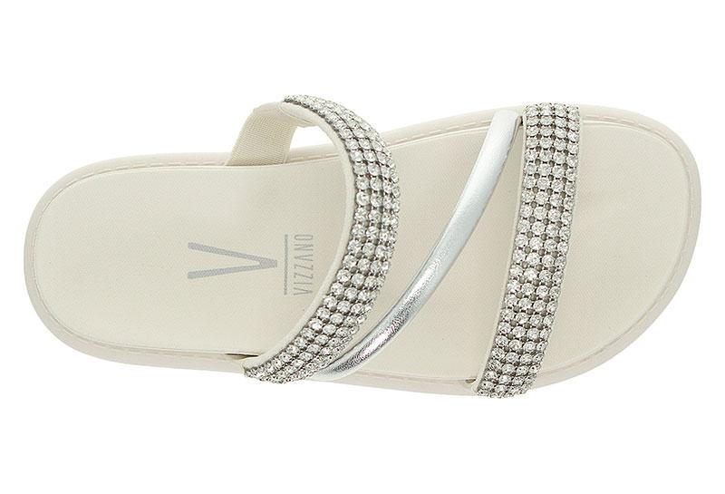 Sandália Flet Vizzano Branco