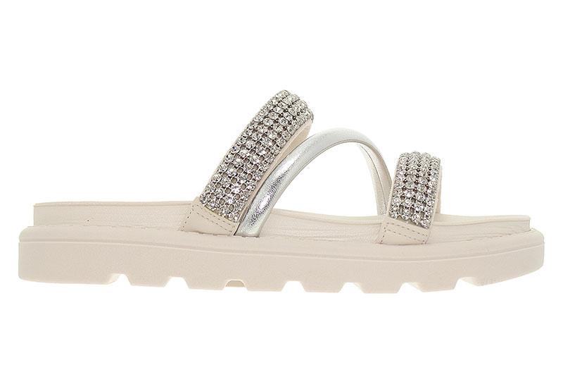 Sandália Flet Vizzano Branco