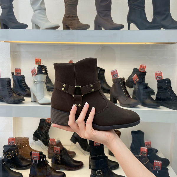 Bota Feminina - Camurcao London