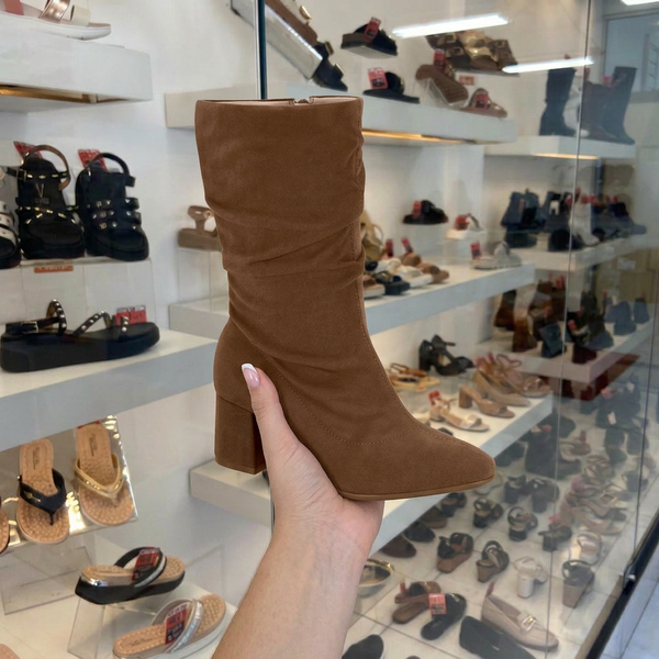 Bota Feminina - Napa Pele Strech