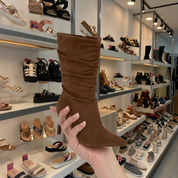 Bota Feminina - Napa Genebra Fino