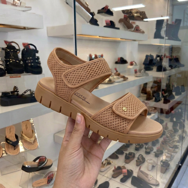 Sandália Ortopédica Ultra Comfort Tela Lena