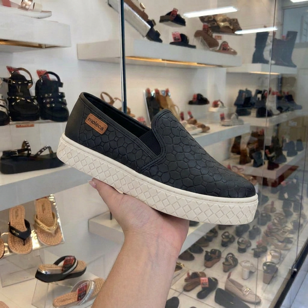 Mocassim Feminino l Moleca Napa Turim Microfuros