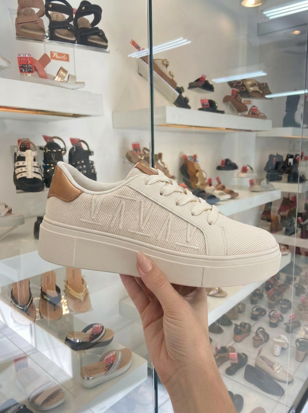 Tênis Vizzano Casual Camel